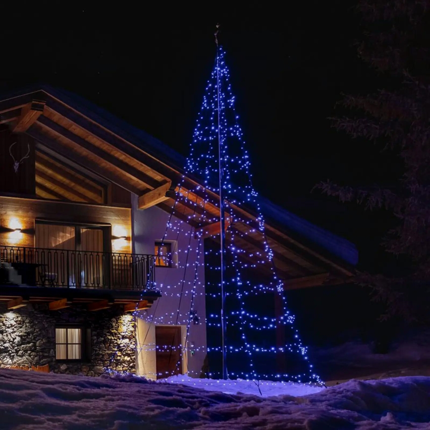 Twinkly - LED RGBW Aptumšojama āra Ziemassvētku eglīte LIGHT TREE 750xLED 4m IP44 Wi-Fi