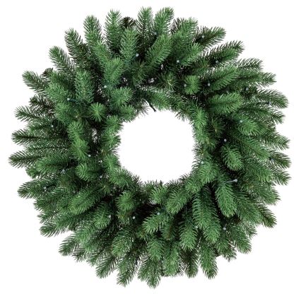 Twinkly - LED RGB Ziemassvētku vainags PRE-LIT WREATH 50xLED d. 61cm Wi-Fi