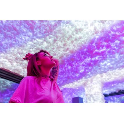 Twinkly - LED RGBW Regulējama āra  virtene STRINGS 250xLED 23,5m IP44 Wi-Fi