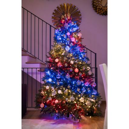 Twinkly - LED RGBW Aptumšojama āra Ziemassvētku virtene STRINGS 250xLED 23,5m IP44 Wi-Fi