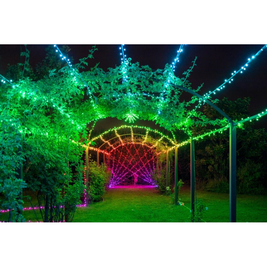 Twinkly - LED RGB Ziemassvētku āra virtene STRINGS 600xLED 51,5m IP44 Wi-Fi