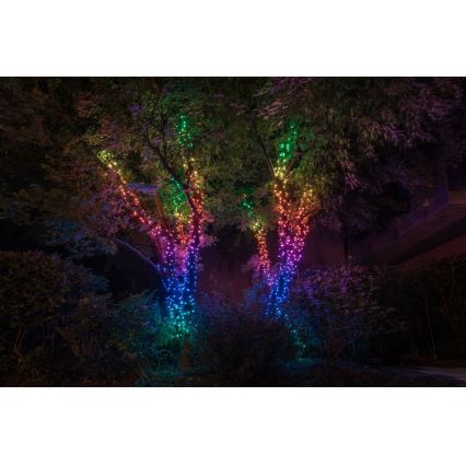 Twinkly - LED RGB Ziemassvētku āra virtene STRINGS 600xLED 51,5m IP44 Wi-Fi