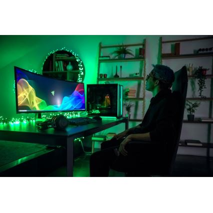 Twinkly - LED RGB Ziemassvētku āra virtene STRINGS 600xLED 51,5m IP44 Wi-Fi