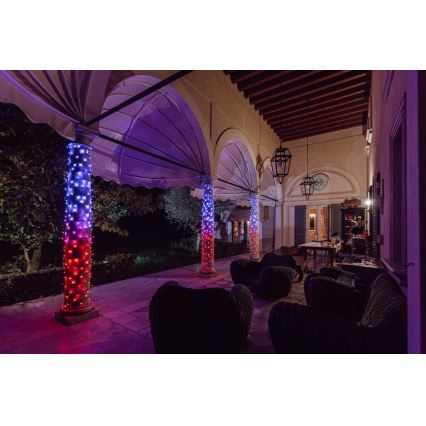 Twinkly - LED RGB Ziemassvētku āra virtene STRINGS 600xLED 51,5m IP44 Wi-Fi
