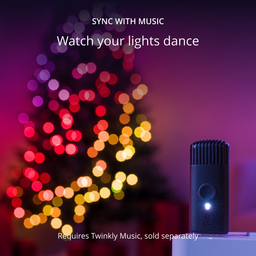 Twinkly - LED RGB Aptumšojama āra Ziemassvētku virtene STRINGS 750xLED 63,5m IP44 Wi-Fi
