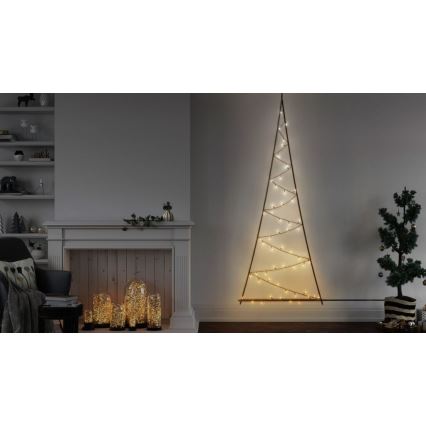 Twinkly - LED RGBW Aptumšojama āra Ziemassvētku eglīte LIGHT TREE 70xLED IP44 Wi-Fi