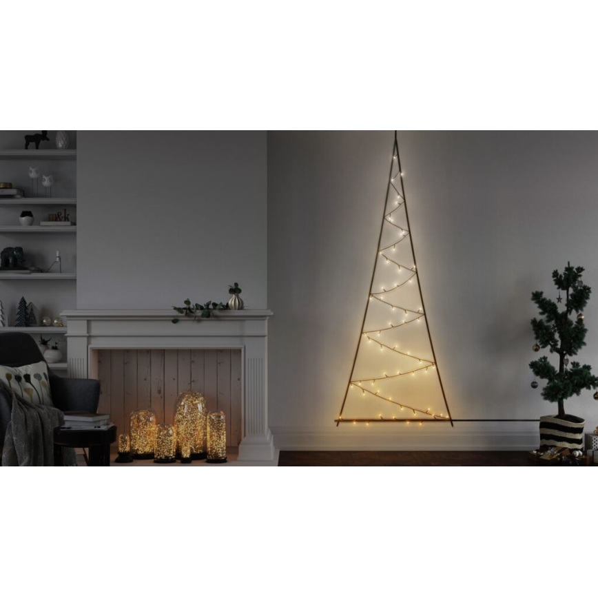 Twinkly - LED RGBW Aptumšojama āra Ziemassvētku eglīte LIGHT TREE 70xLED IP44 Wi-Fi