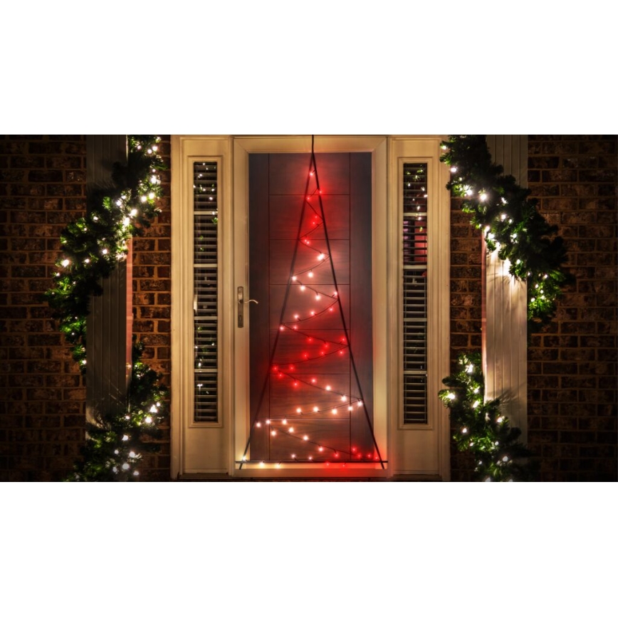 Twinkly - LED RGBW Aptumšojama āra Ziemassvētku eglīte LIGHT TREE 70xLED IP44 Wi-Fi