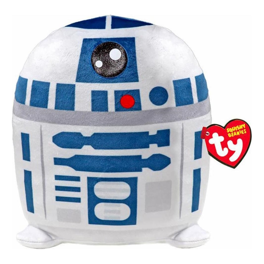 TY - Plīša rotaļlieta Squishy R2D2 Star Wars 22 cm