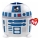 TY - Plīša rotaļlieta Squishy R2D2 Star Wars 22 cm
