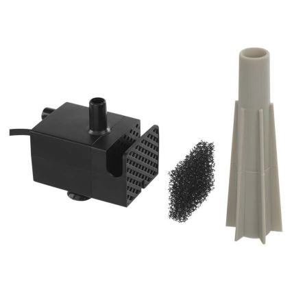 Ūdens dzirdinātava mājdzīvniekiem 2,6 l/5V pelēka