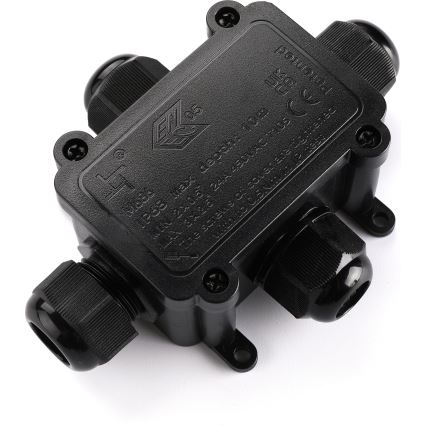 Ūdensizturīga sadales kaste 24A/230V IP68