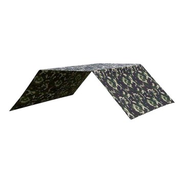 Ūdensizturīgs tents 3x4 m, kamuflāža