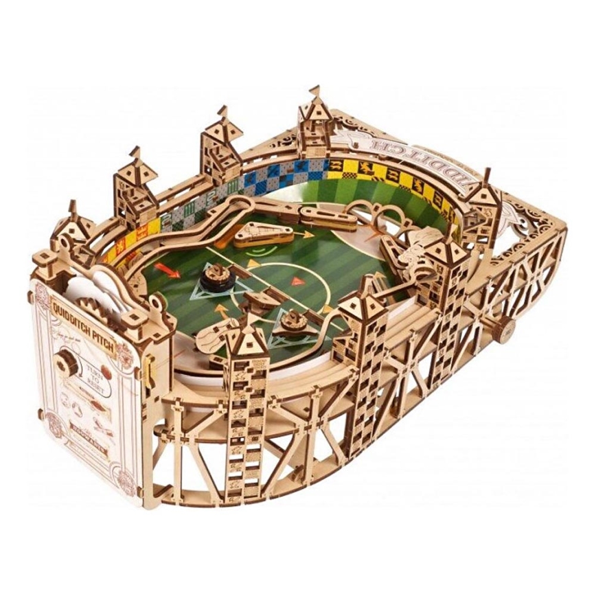 Ugears - 3D koka mehāniskā puzle Harry Potter Quidditch Pinball