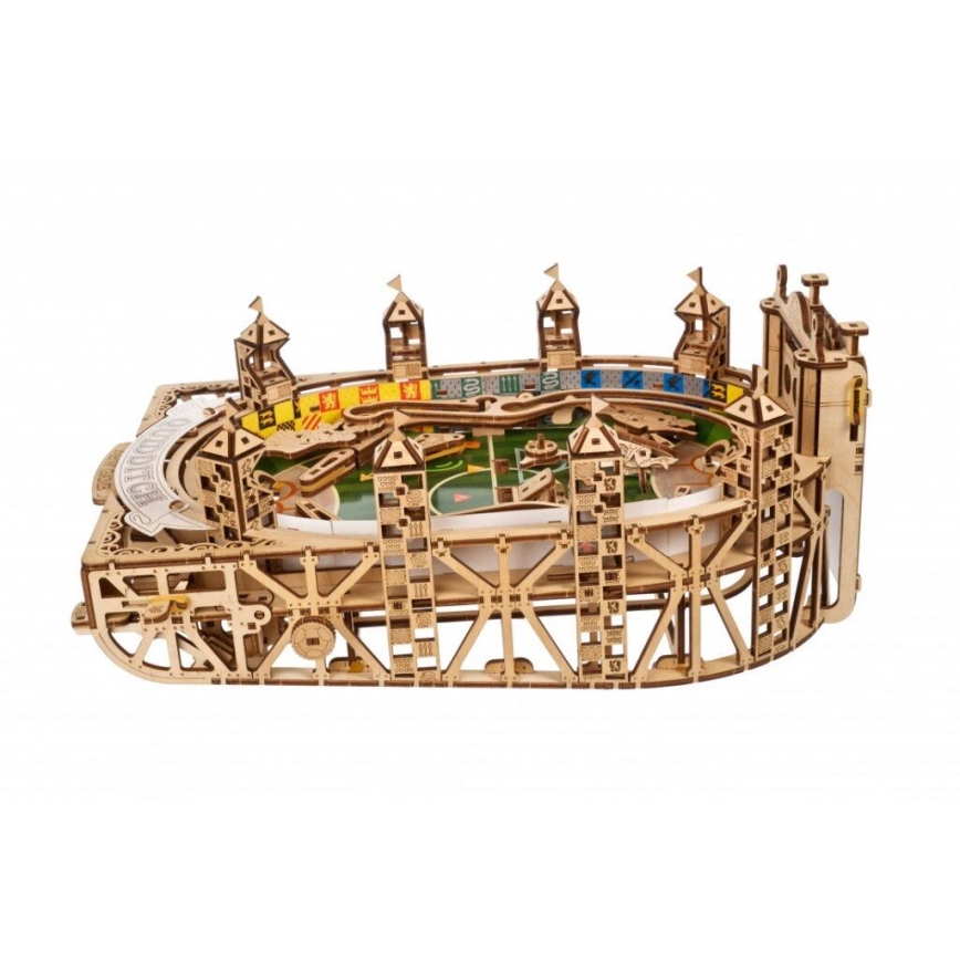 Ugears - 3D koka mehāniskā puzle Harry Potter Quidditch Pinball