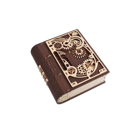 Ugears - 3D koka mehāniskā puzle Noslēpumu grāmata