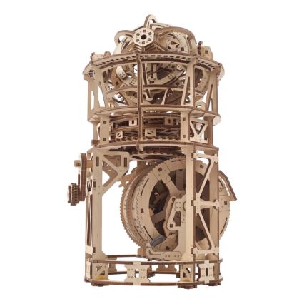 Ugears - 3D koka mehāniskā puzle Pulkstenis ar turbulonu