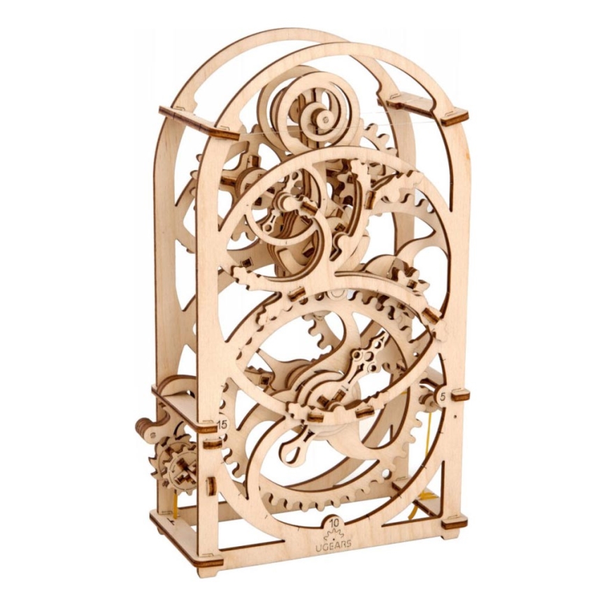 Ugears - 3D koka mehāniskā puzle Pulkstenis