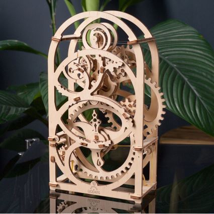 Ugears - 3D koka mehāniskā puzle Pulkstenis