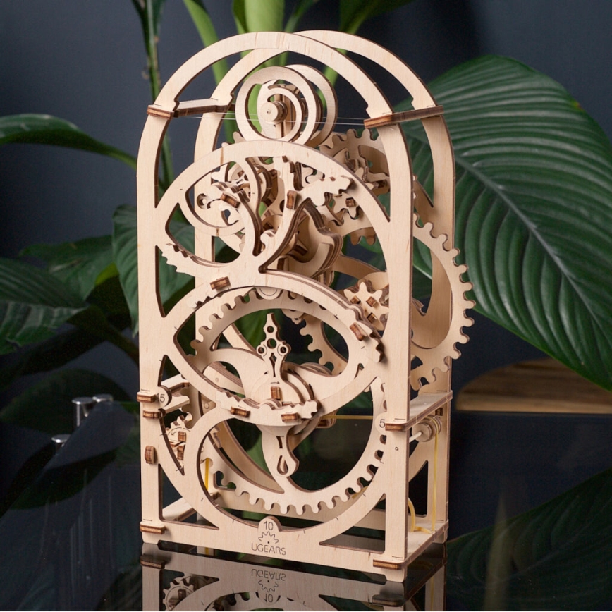 Ugears - 3D koka mehāniskā puzle Pulkstenis