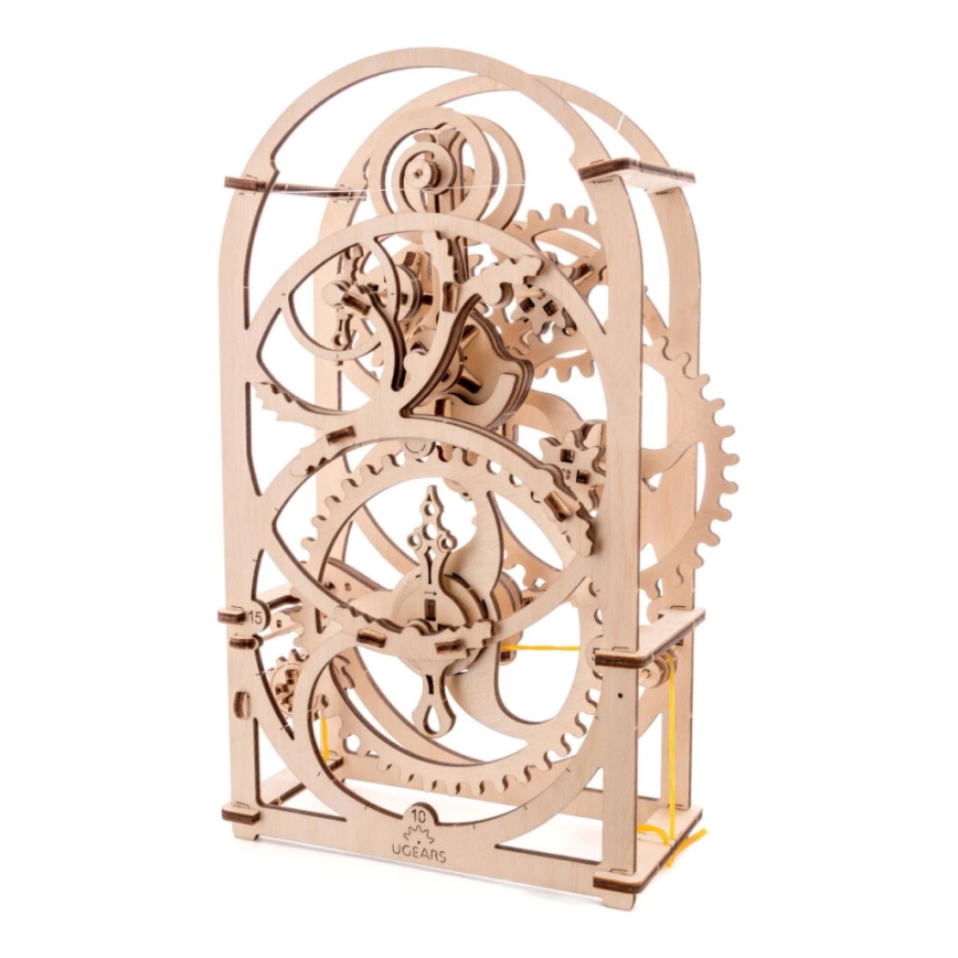 Ugears - 3D koka mehāniskā puzle Pulkstenis