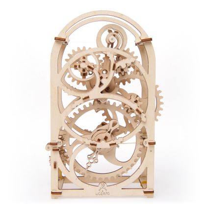 Ugears - 3D koka mehāniskā puzle Pulkstenis