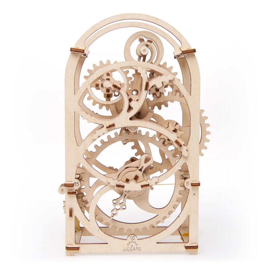 Ugears - 3D koka mehāniskā puzle Pulkstenis