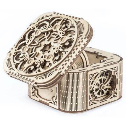 Ugears - 3D koka mehāniskā puzle Rotaslietu kastīte