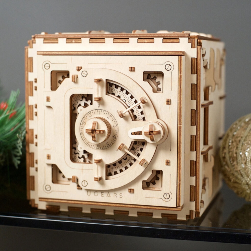 Ugears - 3D koka mehāniskā puzle Safe
