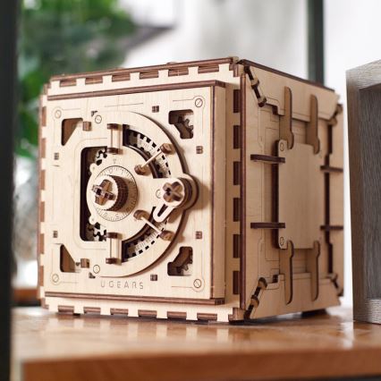 Ugears - 3D koka mehāniskā puzle Safe