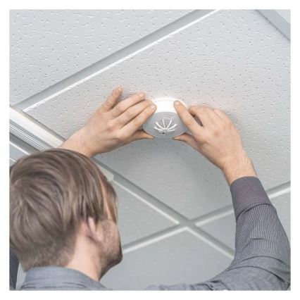 Ugunsgrēka detektors 1x9V