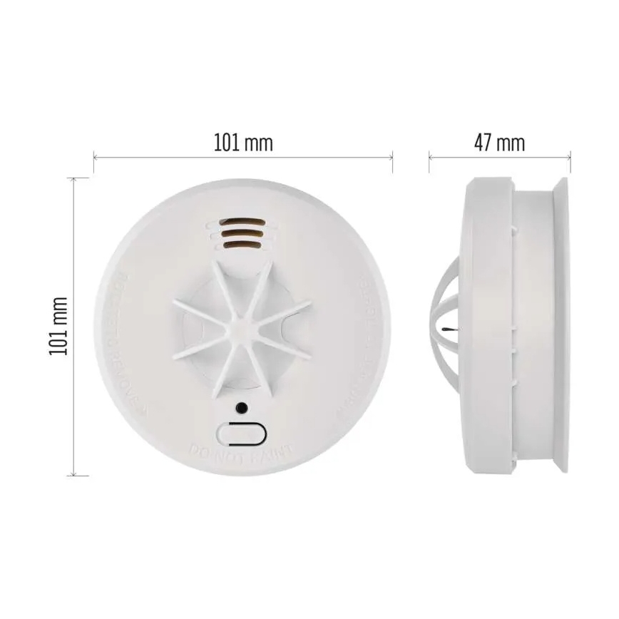 Ugunsgrēka detektors 1x9V