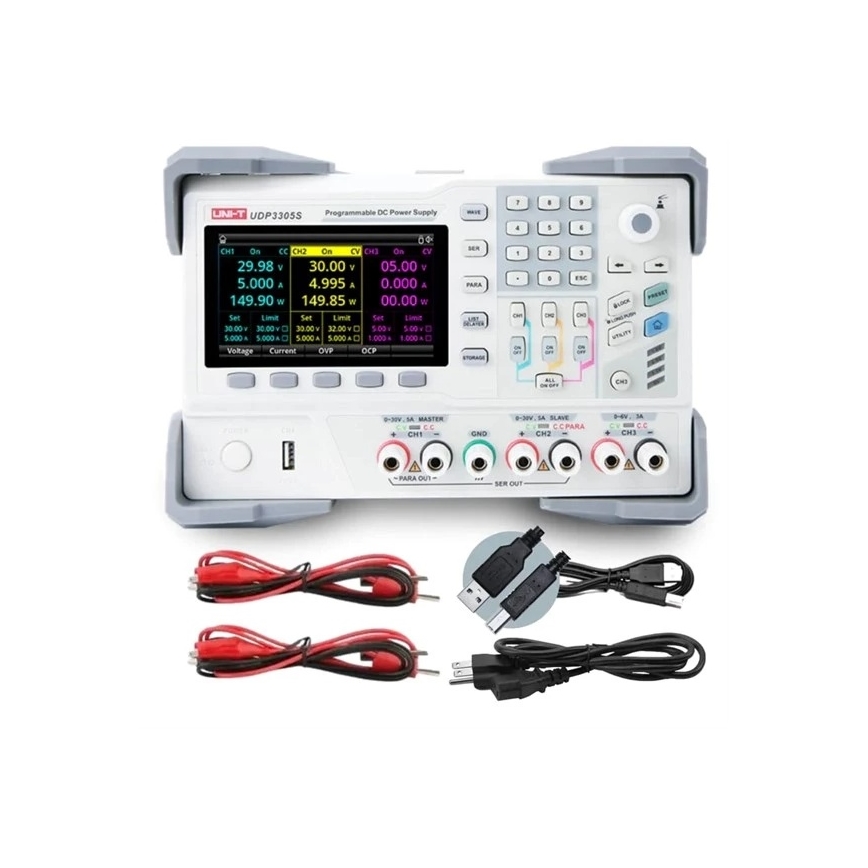 Uni-T - Laboratorijas barošanas avots UDP3305S-E 0-30V/0-6A