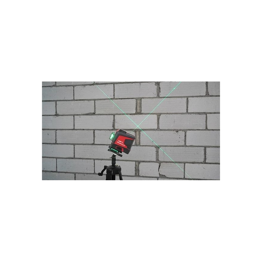Uni-T LM575LD - krustlīniju lāzers ar 5200 mAh akumulatoru