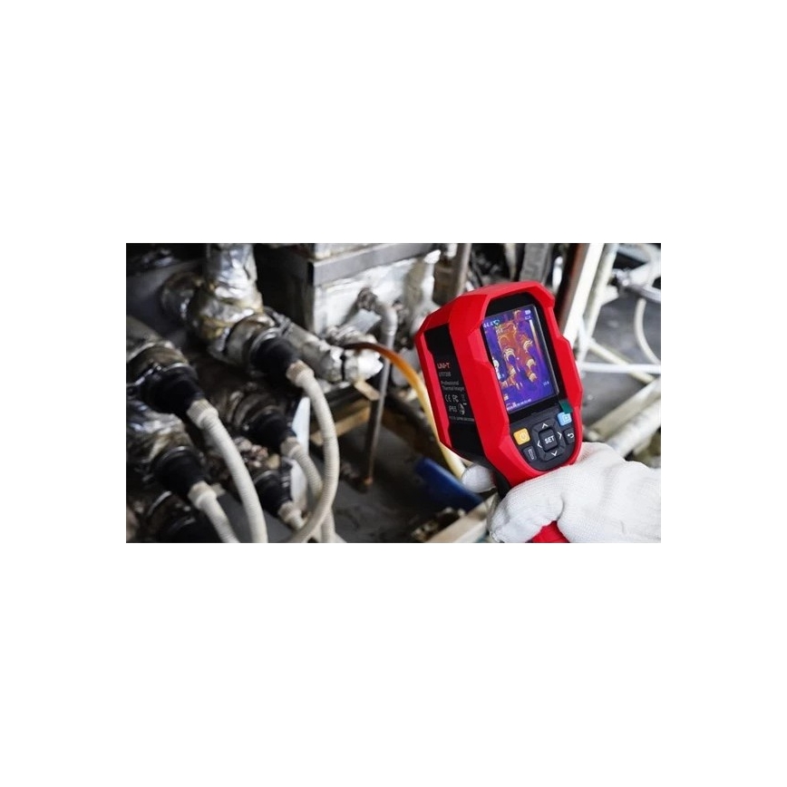 Uni-T - Termiskā kamera 5000 mAh 256x192 px IP65 Wi-Fi