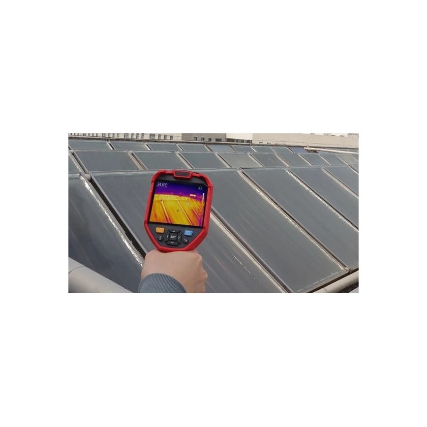Uni-T - Termiskā kamera ar 5200 mAh, 640x480 px, Wi-Fi, IP54