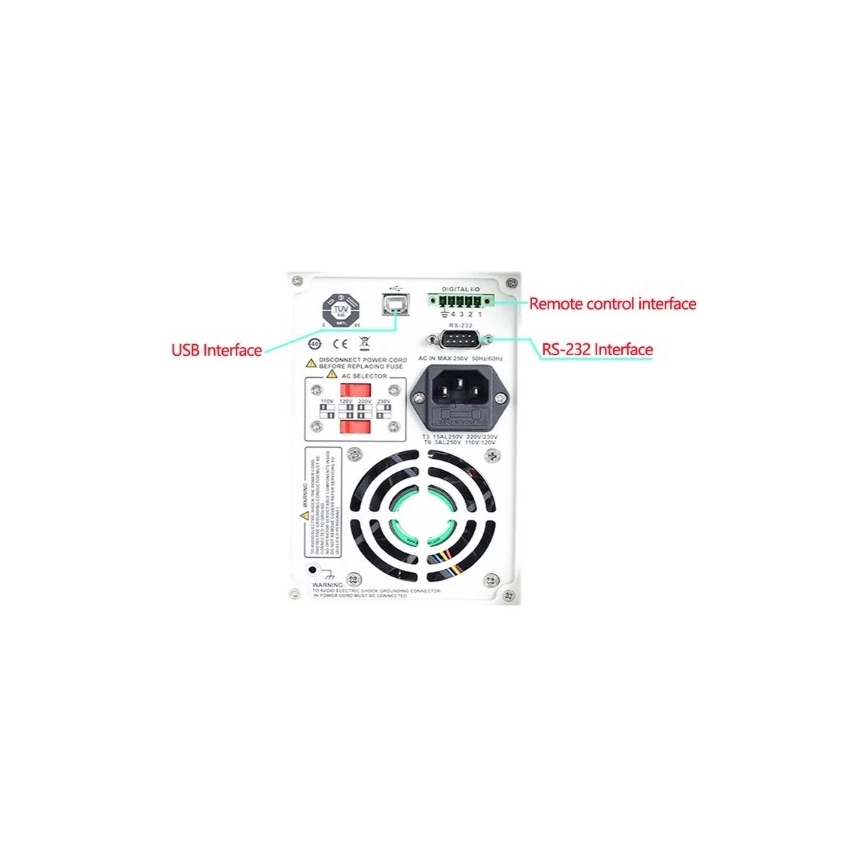 Uni-T UDP1306C - Laboratorijas barošanas avots UDP1306C 0-32V/0-6A