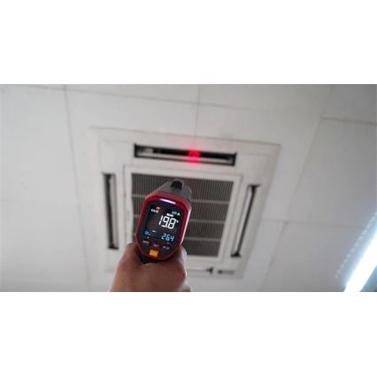 Uni-T UT303D+ - Infrasarkanais bezkontakta termometrs 1x9V 6LR61 1300°C