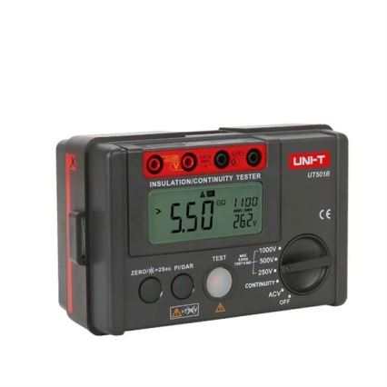 Uni-T UT501B - Izolācijas pretestības mērītājs 6xAA