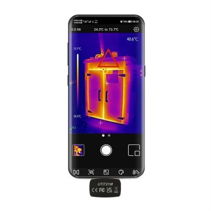 Uni-T UTi721M - Termiskā kamera USB-C