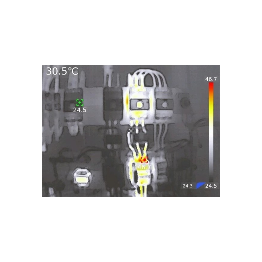 Uni-T UTi730V - Termiskā kamera 5200 mAh 640x480px IP54
