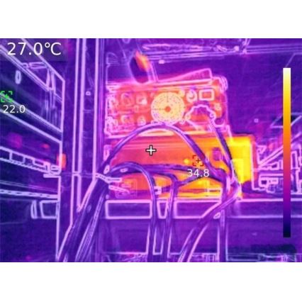 Uni-T UTi730V - Termiskā kamera 5200 mAh 640x480px IP54