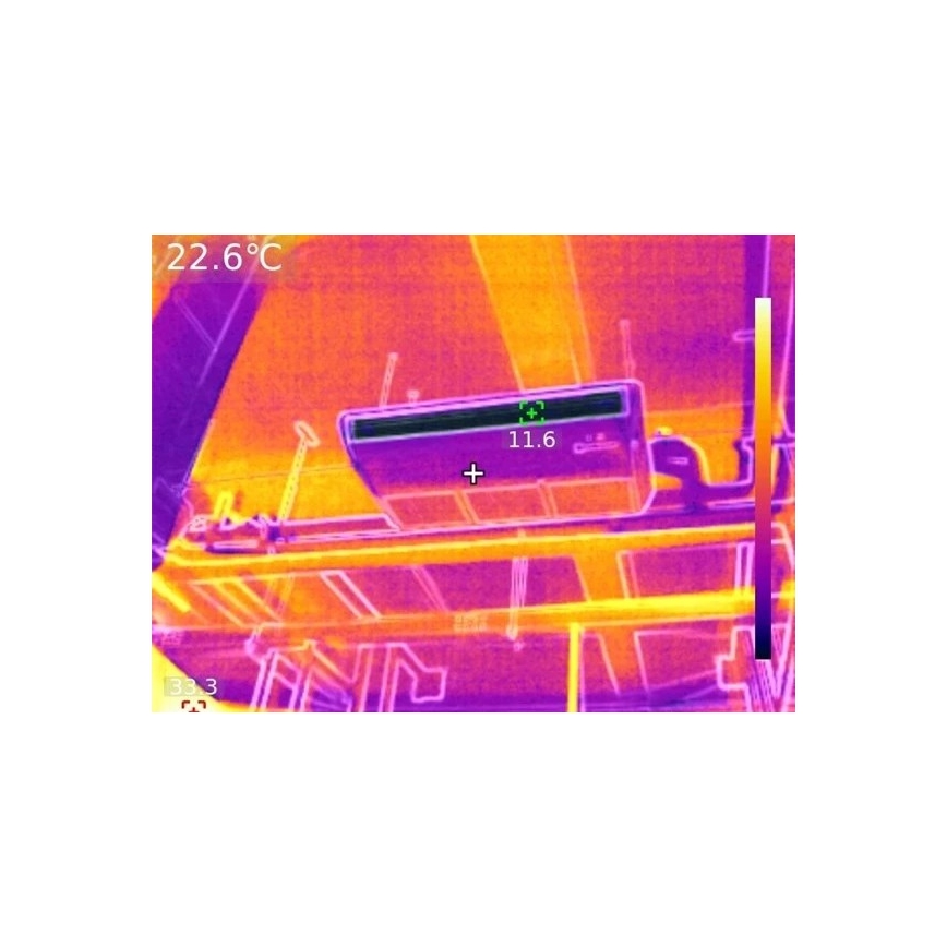 Uni-T UTi730V - Termiskā kamera 5200 mAh 640x480px IP54