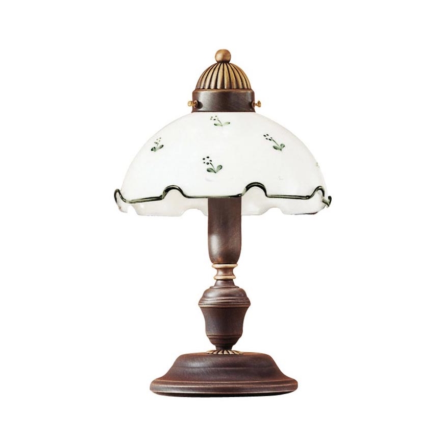 Universālais rezerves stikls NONNA E27, Ø 20 cm, balts/zaļš