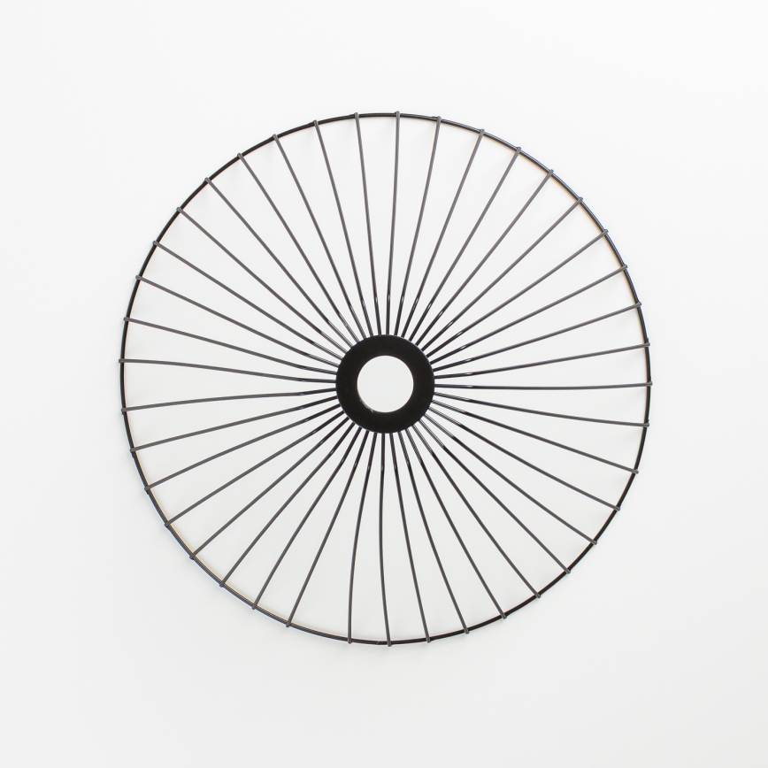 Universāls abažūrs CURITIBA, diametrs 45 cm, melns