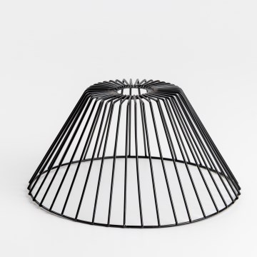 Universāls abažūrs CURITIBA Ø 30 cm melns