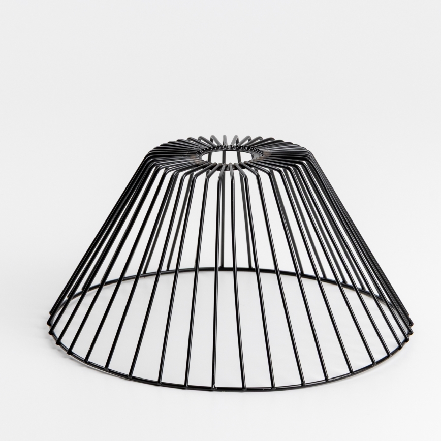 Universāls abažūrs CURITIBA Ø 30 cm melns