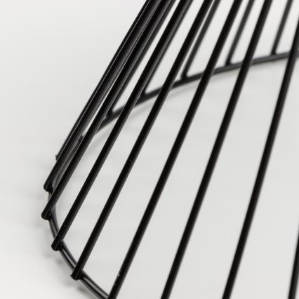 Universāls abažūrs CURITIBA Ø 30 cm melns