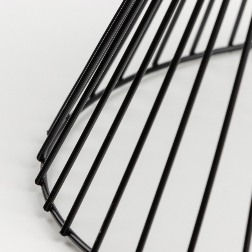 Universāls abažūrs CURITIBA Ø 30 cm melns