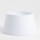 Universāls abažūrs KERIA, diametrs 20,5 cm, balts